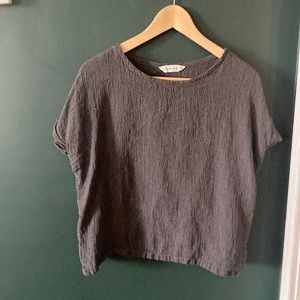 EUC - Elizabeth Suzann Georgia top (linen gauze) - last chance ‼️